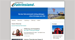 Desktop Screenshot of fahrinsland.de